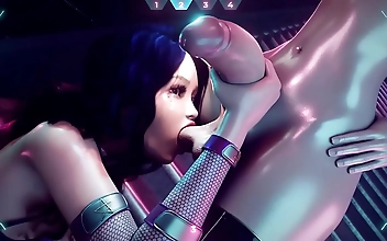 网站 Sultry Asian Doll Delivers Intense Blowjob & Steamy