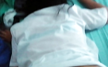 sm Japanese Beauty Teases With Her Curvy Bottom Sensually