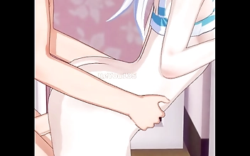 久久 Seductive Asian Goddess Takes Him Deep for a