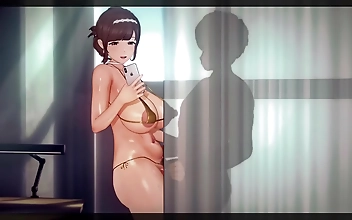 一级 Sensual Asian in Lingerie Enjoys Intense Toy Play