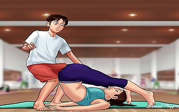 3p Delightful Asian Cutie Enjoys Steamy Indoor Group Sex