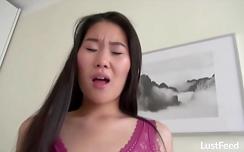 二区 久久久 Hot Asian Seductress Riding Hard To Reach Sensual