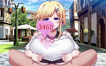 Sizzling Cosplay Beauty Offers Epic BJ Before Getting