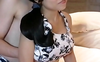 Bold Japanese Beauty Takes His Hard Boner Deep